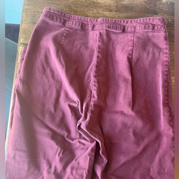 Vintage Marisa canvas maroon jeans - Picture 3 of 5
